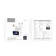 Наушники HOCO Randy true wireless BT headset with touch screen EW73 |BT5.4, 30/300mAh, 4h|