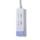 Сетевой фильтр с евровилкой Youth RU-S3 2*Plug 3*USB 220V purple Remax 341704