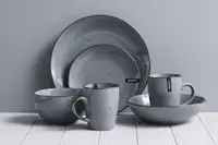 Салатник Ardesto Bagheria Grey AR-2914-GREY 14 см серый
