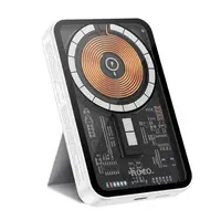 УМБ HOCO Transparent discovery edition magnetic fast charge power bank Q10 5000mAh | Тип-C, 3A/20W, QC/PD |