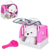 Игровой набор Limo Toy Собака с переноской 699-32A 13 см