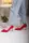 Туфли женские Fashion Abi 2564 40 размер 25,5 см Красный
