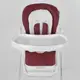 Стульчик для кормления "Toti W-22019". Burgundy and White (96508)