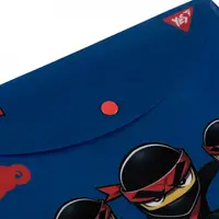 Папка-конверт на кнопці B5 YES Ninja 492228 26,5х19 см