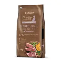 Корм для собак Fitmin dog Purity GF Senior&Light Lamb 12кг