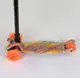 Самокат трехколесный MAXI "Best Scooter" пластмассовый, трубка руля алюминиевая Orange/Black (83269)