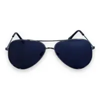 Дитячі окуляри polarized 0496-6 чорні в срібній оправі