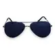 Детские очки polarized 0496-6 черные в серебреной оправе