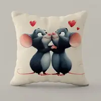 Подушка 3D Влюбленные мышки 4540_E 18105 50х50 см