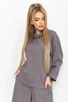 Костюм жіночий колір коричнево-бежевий 115R0415-2