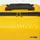 Чемодан маленький 4 колеса Ricco Grande T1ABS600yellow-M