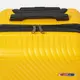 Чемодан маленький 4 колеса Ricco Grande T1ABS600yellow-M