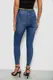 Джинсы женские однотонные Skinny, цвет синий, 244RS5712
