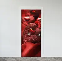 Виниловая наклейка на двери (самоклеющаяся ламинированная пленка ПВХ) 210 х 104 см