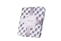 Плед Ardesto Flannel геометрия ART-0104-PB 160х200 см серый