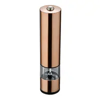 Електричний подрібнювач для солі та перцю Bergner Copper BG-48522-CP 5,2x22,3 см бронзовий