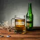 Кружка для пива "Все что не делается" с ручкой в крафтовой коробке