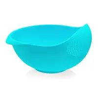 Дуршлаг Stenson R-85221-Blue 23х18.5 см голубой