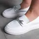Лоферы женские Fashion Simba 3544 41 размер 26 см Белый