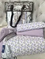 Постільна білизна євро з літньою ковдрою Koloco Print 7 20882 200х230 см