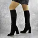 Сапоги женские Fashion Rugbe 2168 40 размер 25,5 см Черный