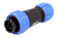 50 шт - Конектори WEIPU SP1310/P6 6pin тато IP68