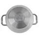 Кастрюля с крышкой Lessner Ottimo 55879-24 24 см 6.3 л серебристая