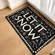 Коврик придверный с принтом Let it snow 45x75x0,4 см (KOV_20S022)