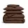 Семейный комплект из вареного хлопка COCOA BROWN CS1