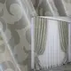 Шторы 2шт 1х2,75м. из ткани блэкаут Цвет бежевый с серым Код 1028ш 31-335