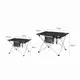 Стіл розкладний Mobi Garden Cloth table XL 75х55х52 см NX20665013 black