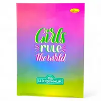 Дневник школьный "GIRLS RULE THE WORLD", мягкий переплет