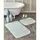 Набор ковриков Karaca Home - Delora tiffany серо-голубой 60*100+50*60