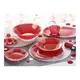 Столовый сервиз Carine Constellation Red 46 пр LUMINARC N5273