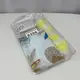 Шторка в ванную с мочалкой Ракушки 8356 180х180 см