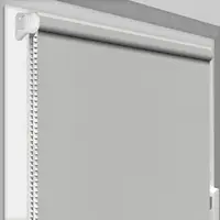 Рулонная штора Rolets Соломка 1-1990-2200 220x170 см открытого типа Серая