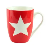 Чашка "Star" красная, большая звезда