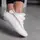 Кроссовки женские Fashion Gizmo 3557 40 размер 25,5 см Белый