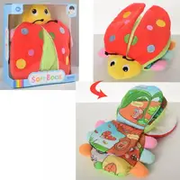Книжка-шуршарка ББ Божья коровка 889-321H 23 см