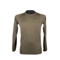 Футболка мужская с рукавом тактическая ВСУ (ЗСУ) Tribe Coolpass LS T-KI-0007-olive-XL оливковая