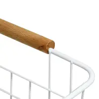 Кошик для зберігання металевий White, 22х28х12.5 см