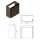 063050W SMALL Тумба 50 з умивальником, білий глянець (1 сорт)