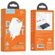 Адаптер сетевой HOCO Yizhan Dual Port N12 |2USB, 3A,QC3.0, 18W|