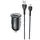 Адаптер автомобильный HOCO Micro USB Cable Mighty single port car charger Z43 |1USB, 3A, QC, 18W|