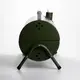 Угольный гриль двусторонний портативный с решеткой 38x25x35 см зеленый BQ-2