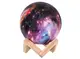 Настольный светильник 3D MOON LAMP Месяц 15 см Цветной