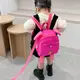 Детский рюкзак Lesko 201028 Animals Pink с ремешком анти-потеряшкой