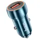 Адаптер автомобильный HOCO Blue shield single port car charger Z46 |1USB, 18W/3A, QC|
