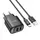 Адаптер сетевой HOCO Type-C Cable Cable Smart dual-port charger C141A |2USB. 2.1A/10.5W|