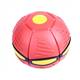 Складной игровой мяч-трансформер Flat Ball Disc Светящийся 6 led Диск-мяч мячик для фрисби и активных игр
